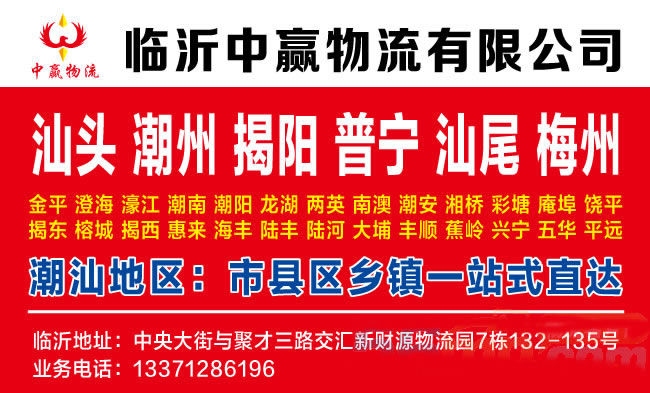临沂到阿拉善盟物流公司-临沂中赢物流
